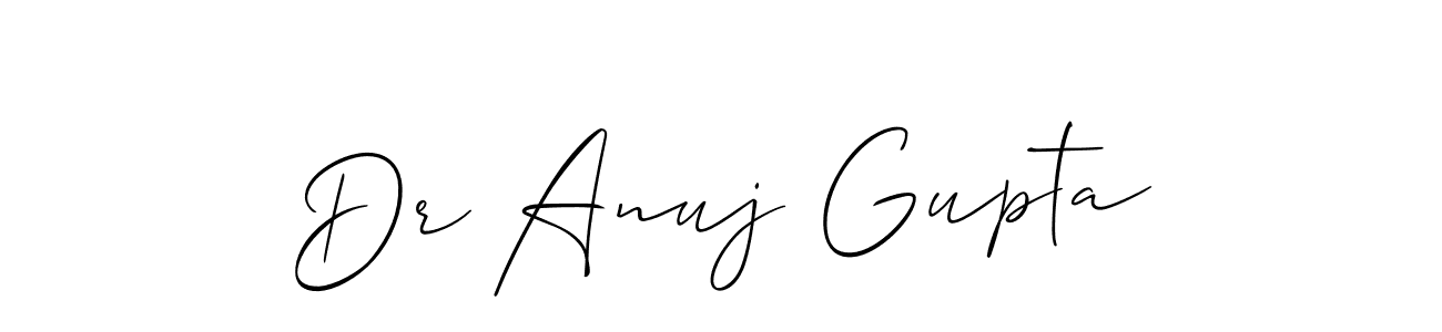 Check out images of Autograph of Dr Anuj Gupta name. Actor Dr Anuj Gupta Signature Style. Allison_Script is a professional sign style online. Dr Anuj Gupta signature style 2 images and pictures png