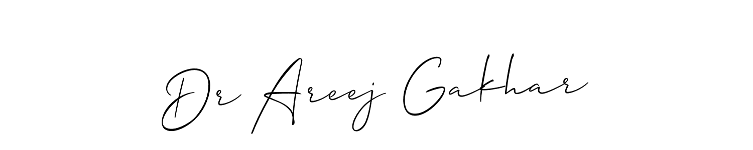 Here are the top 10 professional signature styles for the name Dr Areej Gakhar. These are the best autograph styles you can use for your name. Dr Areej Gakhar signature style 2 images and pictures png