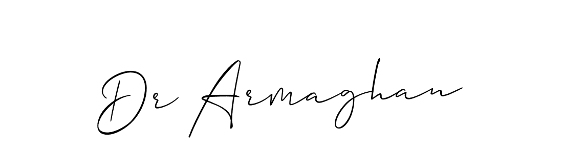 It looks lik you need a new signature style for name Dr Armaghan. Design unique handwritten (Allison_Script) signature with our free signature maker in just a few clicks. Dr Armaghan signature style 2 images and pictures png