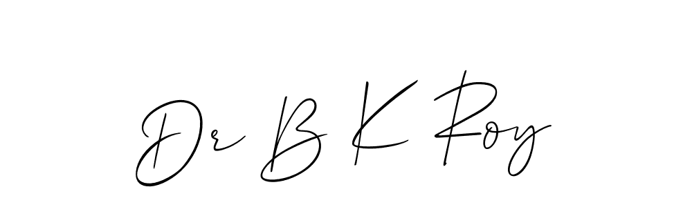 How to Draw Dr B K Roy signature style? Allison_Script is a latest design signature styles for name Dr B K Roy. Dr B K Roy signature style 2 images and pictures png