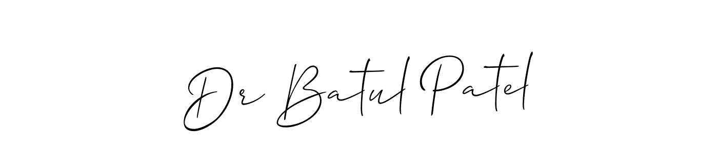 Once you've used our free online signature maker to create your best signature Allison_Script style, it's time to enjoy all of the benefits that Dr Batul Patel name signing documents. Dr Batul Patel signature style 2 images and pictures png