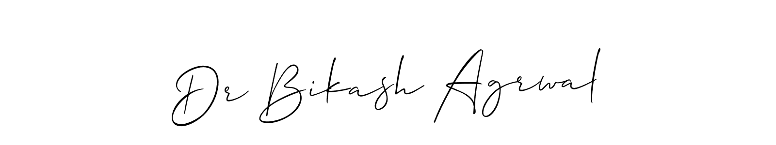 Allison_Script is a professional signature style that is perfect for those who want to add a touch of class to their signature. It is also a great choice for those who want to make their signature more unique. Get Dr Bikash Agrwal name to fancy signature for free. Dr Bikash Agrwal signature style 2 images and pictures png