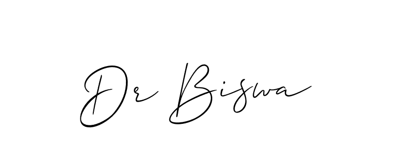 How to Draw Dr Biswa signature style? Allison_Script is a latest design signature styles for name Dr Biswa. Dr Biswa signature style 2 images and pictures png