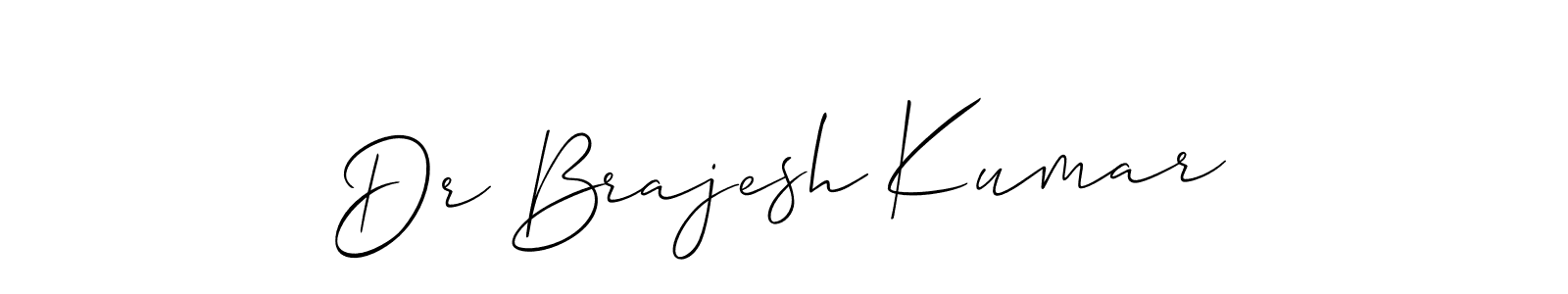 Dr Brajesh Kumar stylish signature style. Best Handwritten Sign (Allison_Script) for my name. Handwritten Signature Collection Ideas for my name Dr Brajesh Kumar. Dr Brajesh Kumar signature style 2 images and pictures png