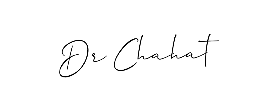 Also You can easily find your signature by using the search form. We will create Dr Chahat name handwritten signature images for you free of cost using Allison_Script sign style. Dr Chahat signature style 2 images and pictures png