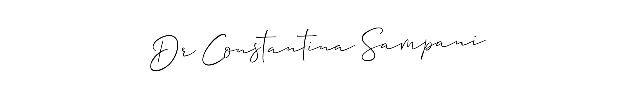 This is the best signature style for the Dr Constantina Sampani name. Also you like these signature font (Allison_Script). Mix name signature. Dr Constantina Sampani signature style 2 images and pictures png