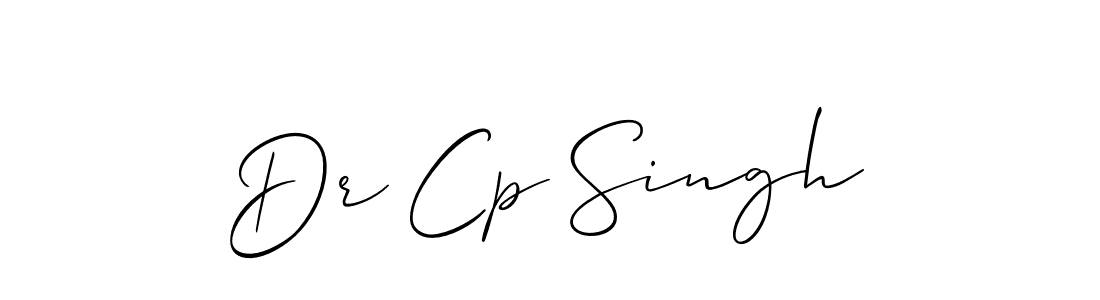 It looks lik you need a new signature style for name Dr Cp Singh. Design unique handwritten (Allison_Script) signature with our free signature maker in just a few clicks. Dr Cp Singh signature style 2 images and pictures png