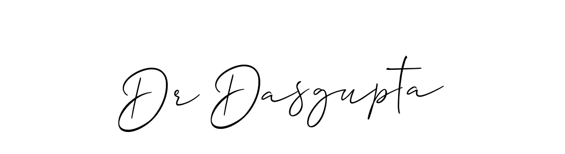 How to make Dr Dasgupta signature? Allison_Script is a professional autograph style. Create handwritten signature for Dr Dasgupta name. Dr Dasgupta signature style 2 images and pictures png