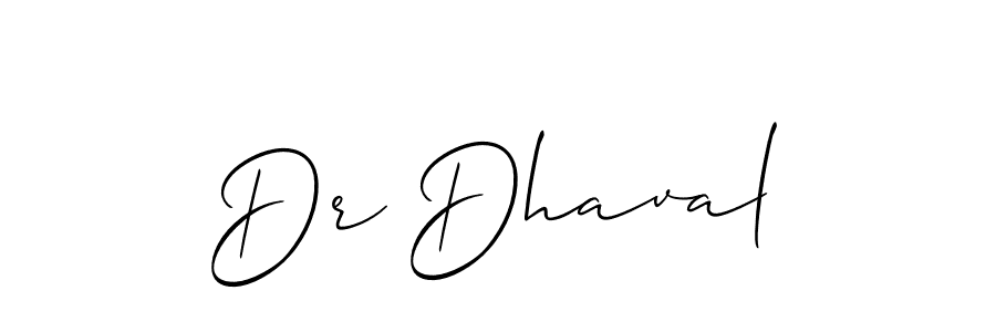 Best and Professional Signature Style for Dr Dhaval. Allison_Script Best Signature Style Collection. Dr Dhaval signature style 2 images and pictures png