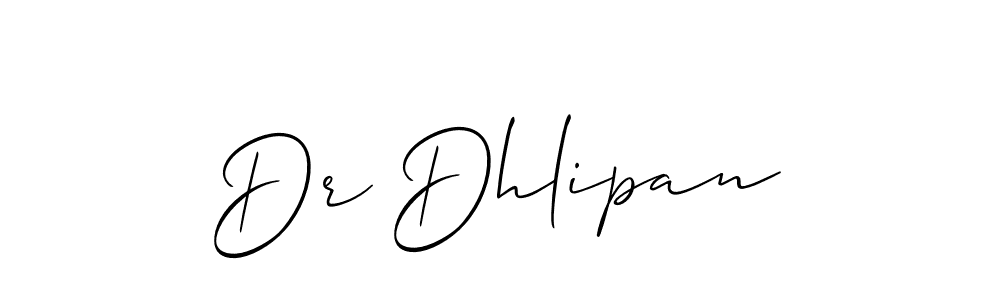 Dr Dhlipan stylish signature style. Best Handwritten Sign (Allison_Script) for my name. Handwritten Signature Collection Ideas for my name Dr Dhlipan. Dr Dhlipan signature style 2 images and pictures png