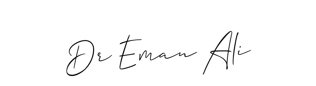 Best and Professional Signature Style for Dr Eman Ali. Allison_Script Best Signature Style Collection. Dr Eman Ali signature style 2 images and pictures png