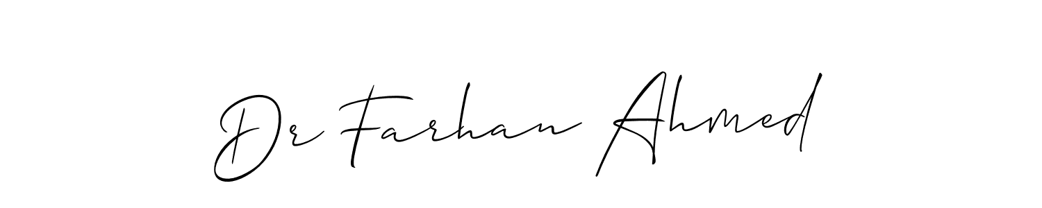 See photos of Dr Farhan Ahmed official signature by Spectra . Check more albums & portfolios. Read reviews & check more about Allison_Script font. Dr Farhan Ahmed signature style 2 images and pictures png