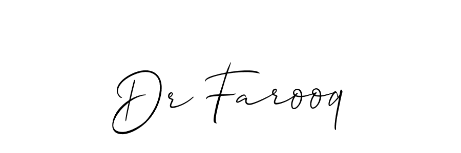 This is the best signature style for the Dr Farooq name. Also you like these signature font (Allison_Script). Mix name signature. Dr Farooq signature style 2 images and pictures png