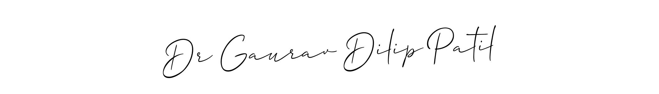 Make a beautiful signature design for name Dr Gaurav Dilip Patil. Use this online signature maker to create a handwritten signature for free. Dr Gaurav Dilip Patil signature style 2 images and pictures png