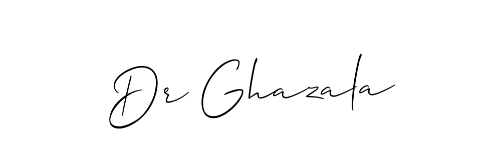 Make a short Dr Ghazala signature style. Manage your documents anywhere anytime using Allison_Script. Create and add eSignatures, submit forms, share and send files easily. Dr Ghazala signature style 2 images and pictures png