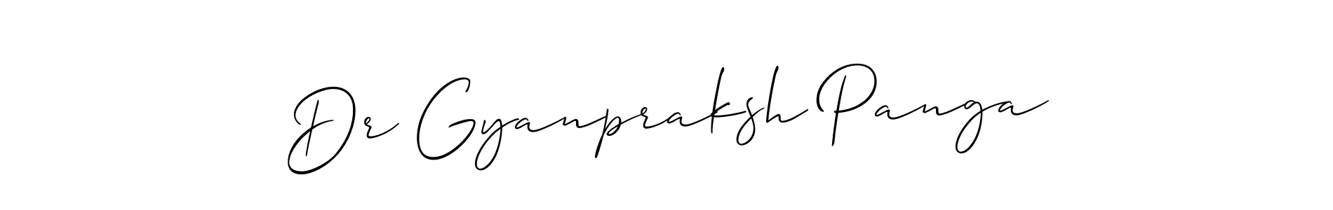 Make a beautiful signature design for name Dr Gyanpraksh Panga. Use this online signature maker to create a handwritten signature for free. Dr Gyanpraksh Panga signature style 2 images and pictures png