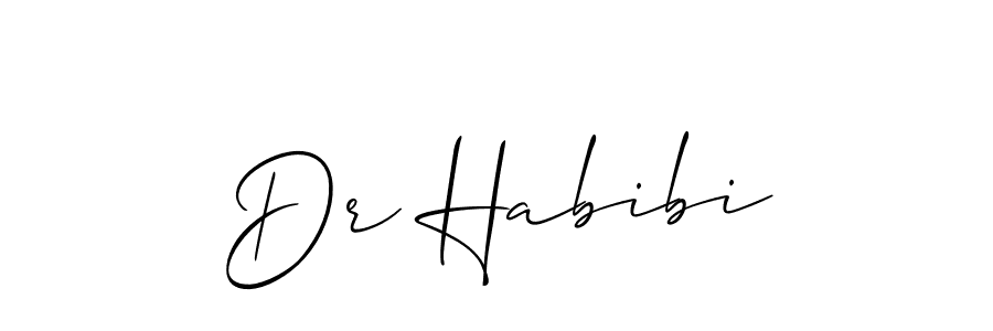 Best and Professional Signature Style for Dr Habibi. Allison_Script Best Signature Style Collection. Dr Habibi signature style 2 images and pictures png