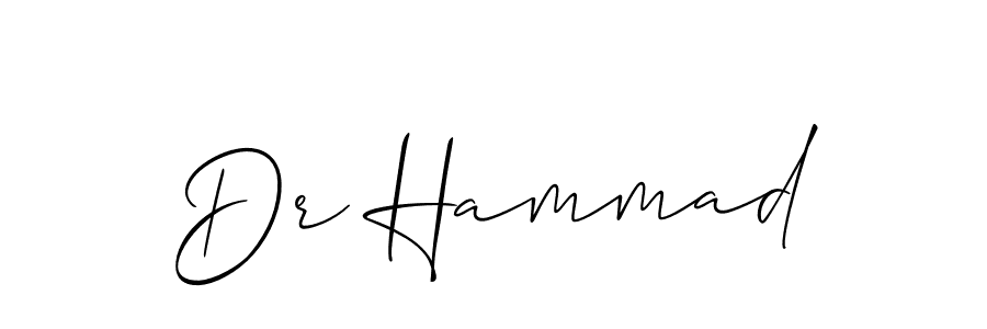 Dr Hammad stylish signature style. Best Handwritten Sign (Allison_Script) for my name. Handwritten Signature Collection Ideas for my name Dr Hammad. Dr Hammad signature style 2 images and pictures png