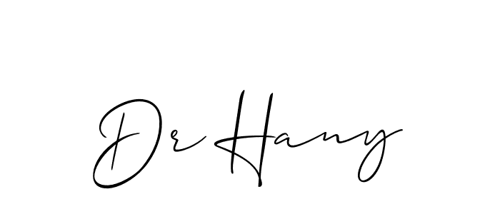 Make a beautiful signature design for name Dr Hany. Use this online signature maker to create a handwritten signature for free. Dr Hany signature style 2 images and pictures png