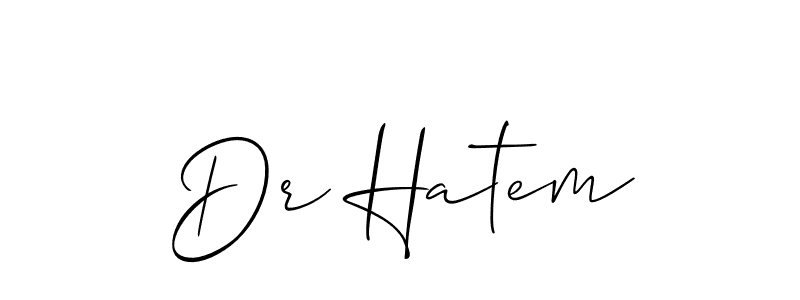 Make a short Dr Hatem signature style. Manage your documents anywhere anytime using Allison_Script. Create and add eSignatures, submit forms, share and send files easily. Dr Hatem signature style 2 images and pictures png