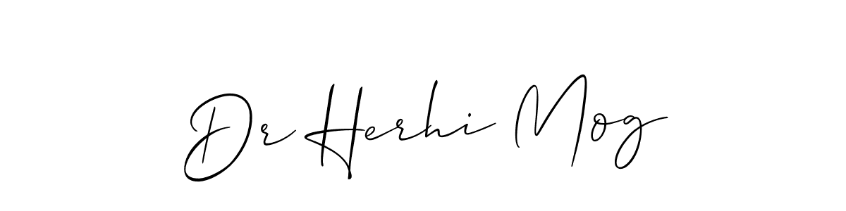 Best and Professional Signature Style for Dr Herhi Mog. Allison_Script Best Signature Style Collection. Dr Herhi Mog signature style 2 images and pictures png