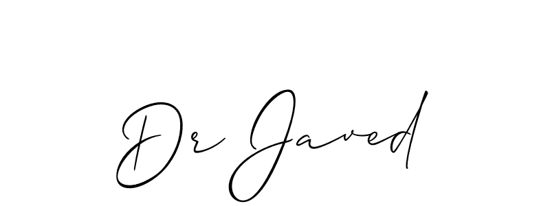 Check out images of Autograph of Dr Javed name. Actor Dr Javed Signature Style. Allison_Script is a professional sign style online. Dr Javed signature style 2 images and pictures png