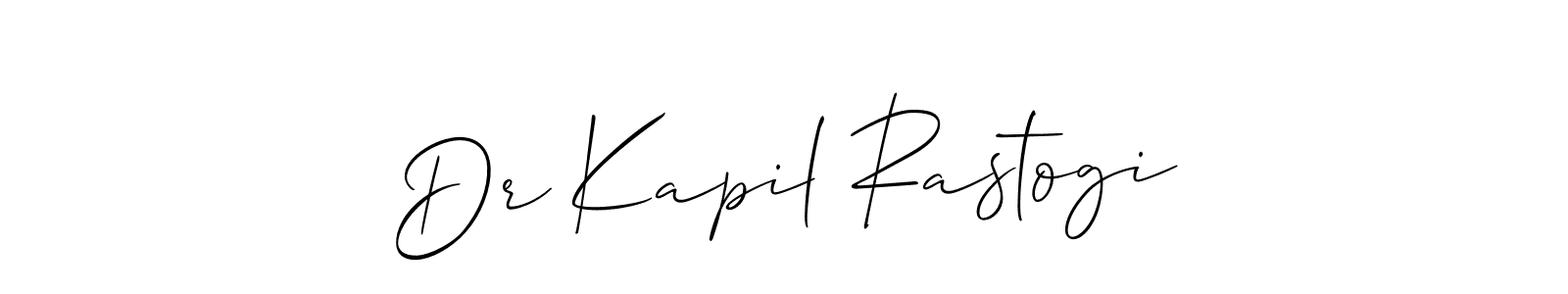 Here are the top 10 professional signature styles for the name Dr Kapil Rastogi. These are the best autograph styles you can use for your name. Dr Kapil Rastogi signature style 2 images and pictures png