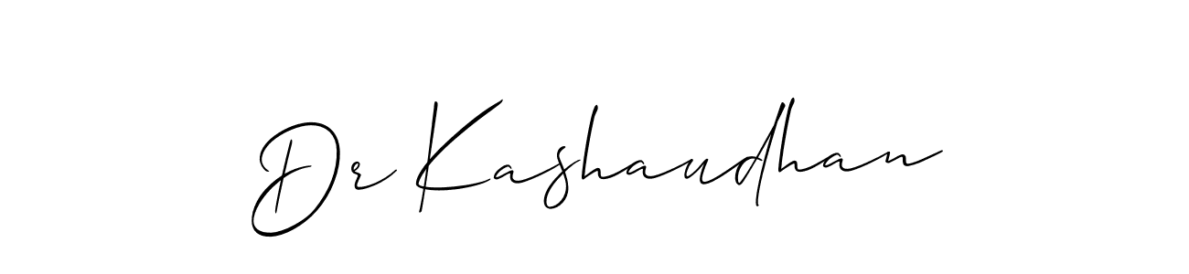 Make a beautiful signature design for name Dr Kashaudhan. Use this online signature maker to create a handwritten signature for free. Dr Kashaudhan signature style 2 images and pictures png