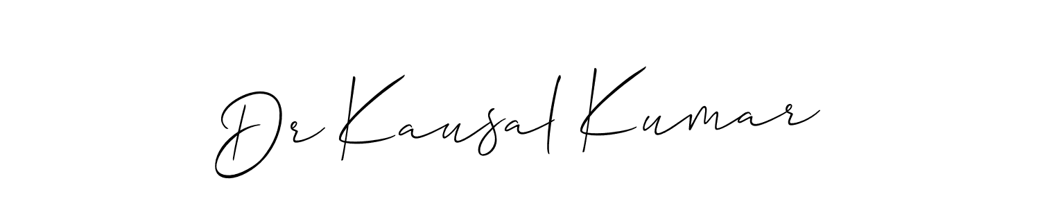 Here are the top 10 professional signature styles for the name Dr Kausal Kumar. These are the best autograph styles you can use for your name. Dr Kausal Kumar signature style 2 images and pictures png