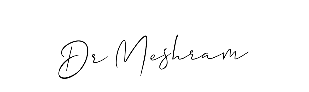 Similarly Allison_Script is the best handwritten signature design. Signature creator online .You can use it as an online autograph creator for name Dr Meshram. Dr Meshram signature style 2 images and pictures png