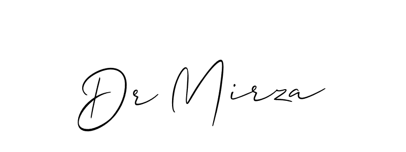 Make a short Dr Mirza signature style. Manage your documents anywhere anytime using Allison_Script. Create and add eSignatures, submit forms, share and send files easily. Dr Mirza signature style 2 images and pictures png