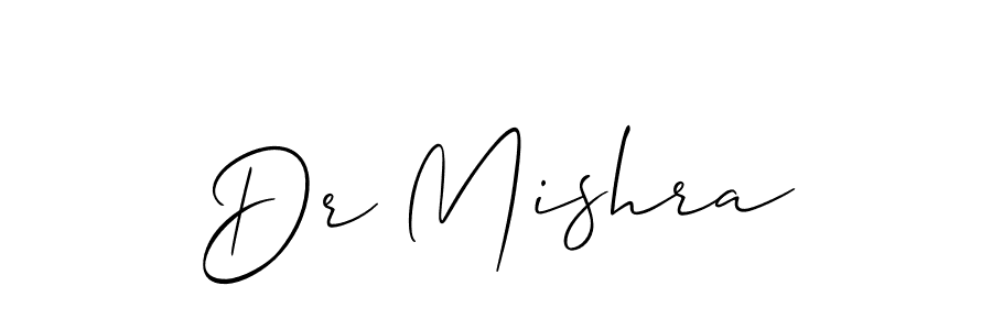 Design your own signature with our free online signature maker. With this signature software, you can create a handwritten (Allison_Script) signature for name Dr Mishra. Dr Mishra signature style 2 images and pictures png