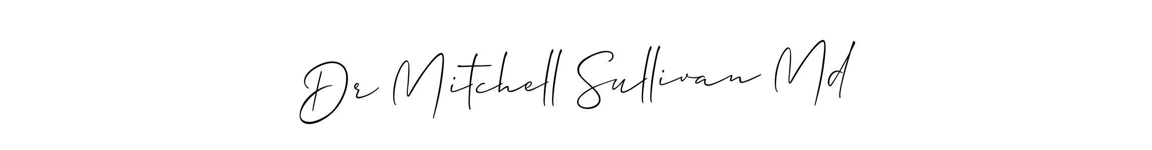 Best and Professional Signature Style for Dr Mitchell Sullivan Md. Allison_Script Best Signature Style Collection. Dr Mitchell Sullivan Md signature style 2 images and pictures png