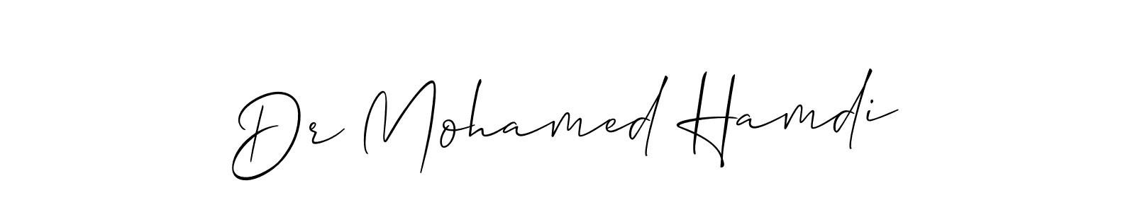 Here are the top 10 professional signature styles for the name Dr Mohamed Hamdi. These are the best autograph styles you can use for your name. Dr Mohamed Hamdi signature style 2 images and pictures png