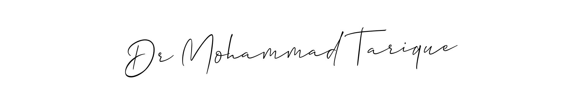 Allison_Script is a professional signature style that is perfect for those who want to add a touch of class to their signature. It is also a great choice for those who want to make their signature more unique. Get Dr Mohammad Tarique name to fancy signature for free. Dr Mohammad Tarique signature style 2 images and pictures png