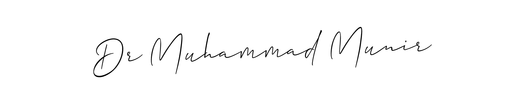 Best and Professional Signature Style for Dr Muhammad Munir. Allison_Script Best Signature Style Collection. Dr Muhammad Munir signature style 2 images and pictures png