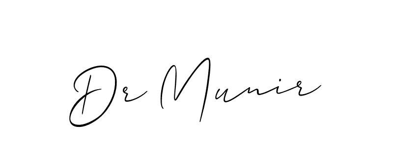 Check out images of Autograph of Dr Munir name. Actor Dr Munir Signature Style. Allison_Script is a professional sign style online. Dr Munir signature style 2 images and pictures png