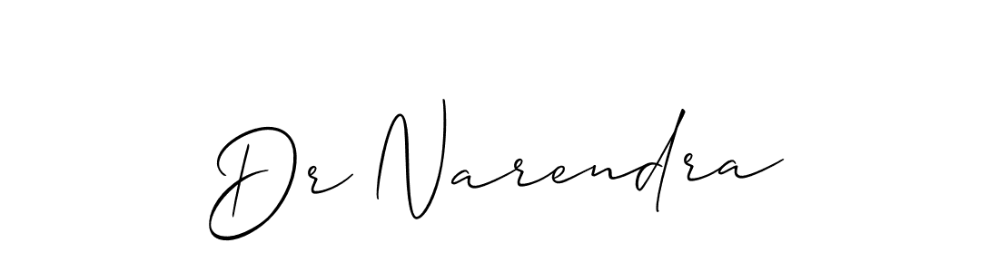 It looks lik you need a new signature style for name Dr Narendra. Design unique handwritten (Allison_Script) signature with our free signature maker in just a few clicks. Dr Narendra signature style 2 images and pictures png