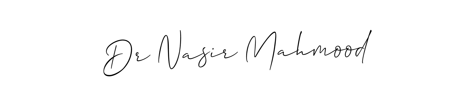 Best and Professional Signature Style for Dr Nasir Mahmood. Allison_Script Best Signature Style Collection. Dr Nasir Mahmood signature style 2 images and pictures png