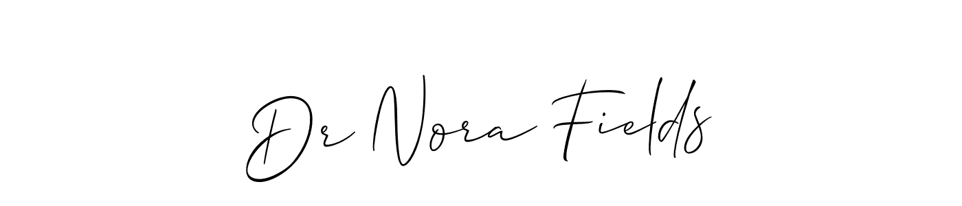 Check out images of Autograph of Dr Nora Fields name. Actor Dr Nora Fields Signature Style. Allison_Script is a professional sign style online. Dr Nora Fields signature style 2 images and pictures png