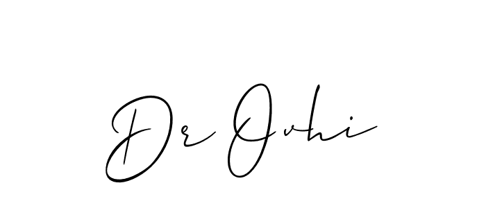 Similarly Allison_Script is the best handwritten signature design. Signature creator online .You can use it as an online autograph creator for name Dr Ovhi. Dr Ovhi signature style 2 images and pictures png