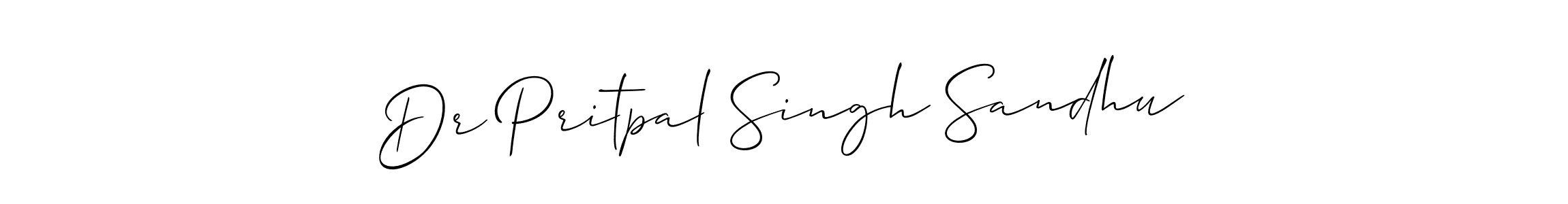 How to Draw Dr Pritpal Singh Sandhu signature style? Allison_Script is a latest design signature styles for name Dr Pritpal Singh Sandhu. Dr Pritpal Singh Sandhu signature style 2 images and pictures png