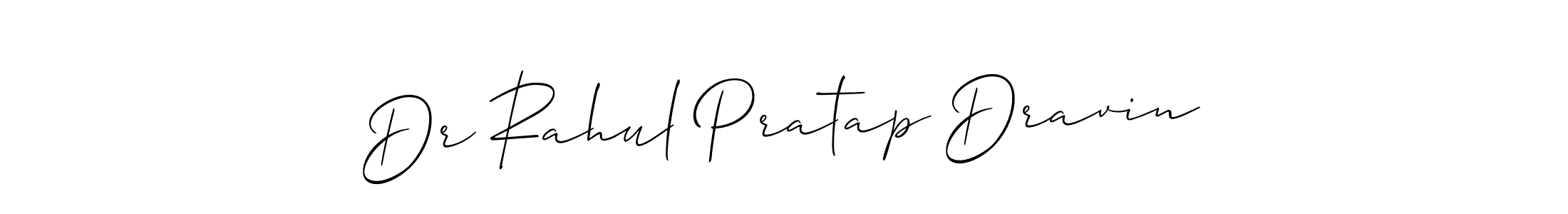 How to Draw Dr Rahul Pratap Dravin signature style? Allison_Script is a latest design signature styles for name Dr Rahul Pratap Dravin. Dr Rahul Pratap Dravin signature style 2 images and pictures png