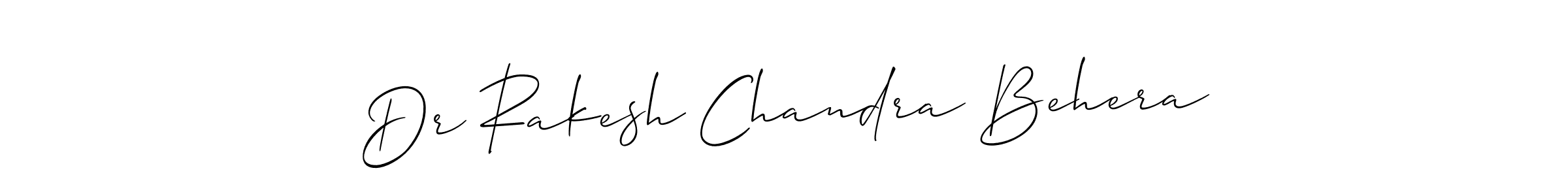 Make a short Dr Rakesh Chandra Behera signature style. Manage your documents anywhere anytime using Allison_Script. Create and add eSignatures, submit forms, share and send files easily. Dr Rakesh Chandra Behera signature style 2 images and pictures png