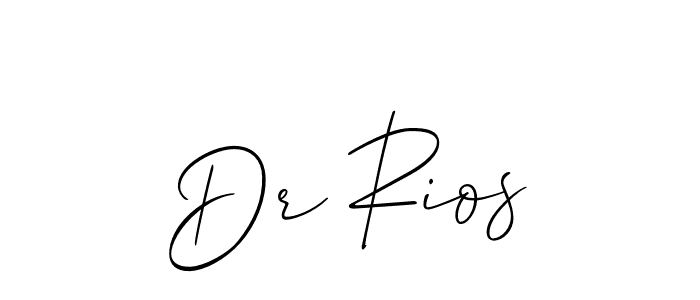 Make a beautiful signature design for name Dr Rios. Use this online signature maker to create a handwritten signature for free. Dr Rios signature style 2 images and pictures png