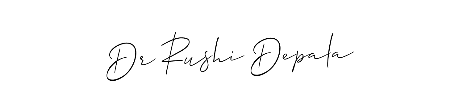 You can use this online signature creator to create a handwritten signature for the name Dr Rushi Depala. This is the best online autograph maker. Dr Rushi Depala signature style 2 images and pictures png