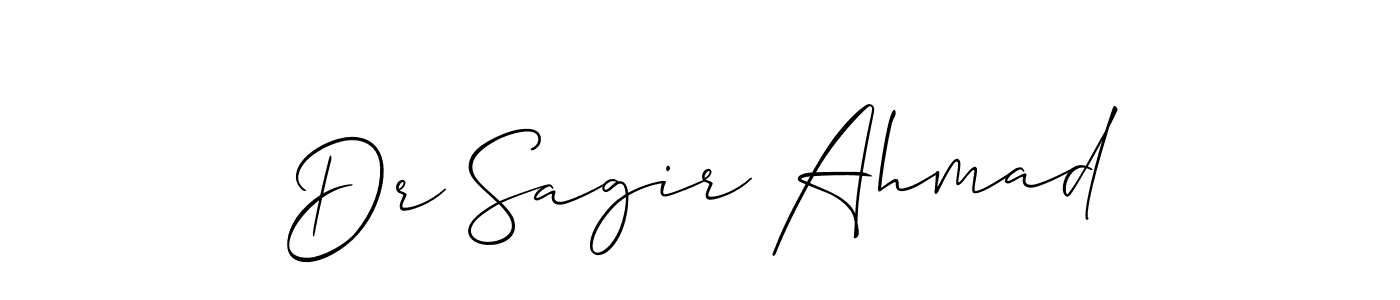 Best and Professional Signature Style for Dr Sagir Ahmad. Allison_Script Best Signature Style Collection. Dr Sagir Ahmad signature style 2 images and pictures png