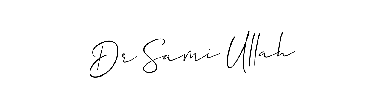 Check out images of Autograph of Dr Sami Ullah name. Actor Dr Sami Ullah Signature Style. Allison_Script is a professional sign style online. Dr Sami Ullah signature style 2 images and pictures png