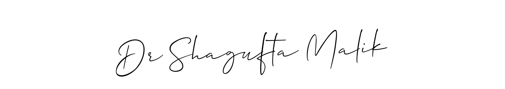 See photos of Dr Shagufta Malik official signature by Spectra . Check more albums & portfolios. Read reviews & check more about Allison_Script font. Dr Shagufta Malik signature style 2 images and pictures png