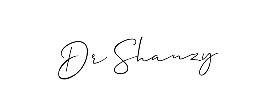 Also You can easily find your signature by using the search form. We will create Dr Shanzy name handwritten signature images for you free of cost using Allison_Script sign style. Dr Shanzy signature style 2 images and pictures png